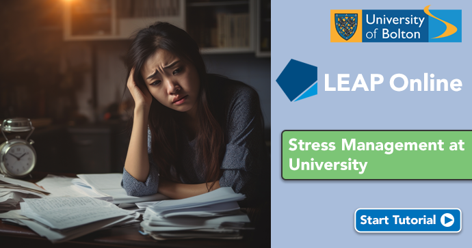 Stress Management at University Title Card